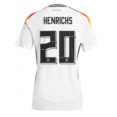 Germania Benjamin Henrichs #20 Maglia Gara Casa Repliche Europei 2024 Germania Benjamin Henrichs #20 Maglia Gara Casa Repliche Europei 2024